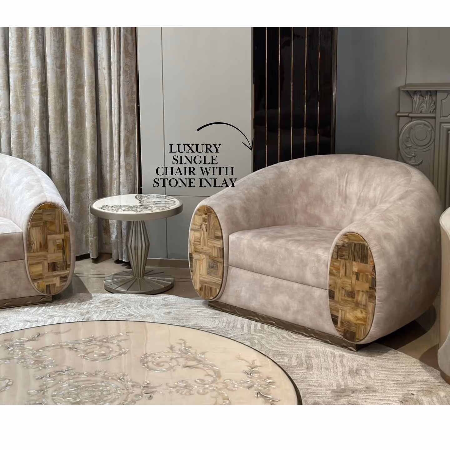 A collectible-quality bespoke chair as a lasting investment piece.