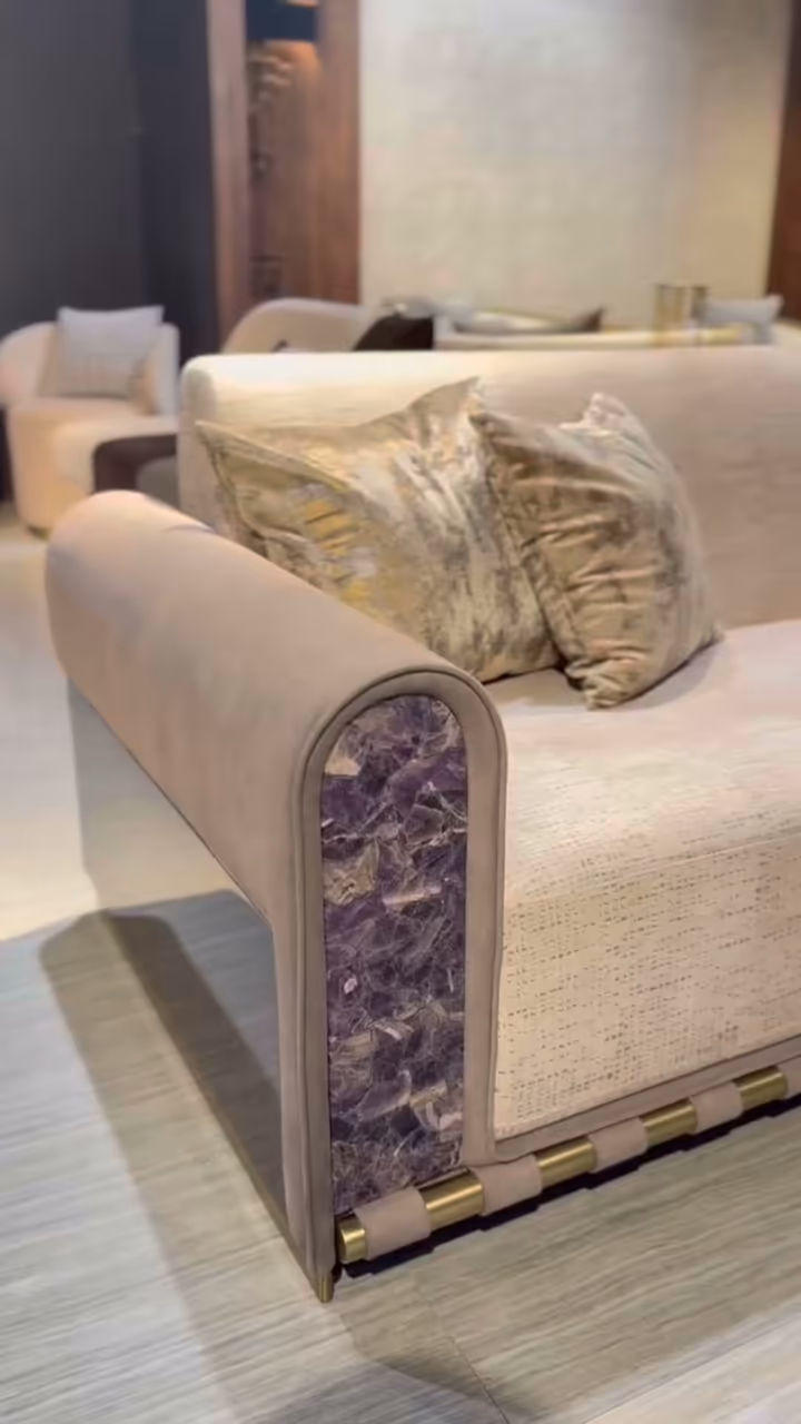 Luxurious Amethyst Sofa for Your Living Room — preview